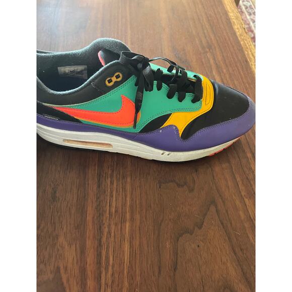 12 Men’s Nike Air Max 1 Se windbreaker 2019 A01021-623 y2k color block purple main image 16